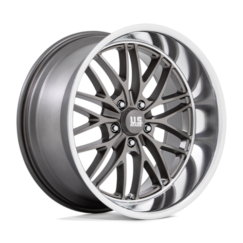 US Mag 1PC U139 Santa Cruz 20x10 Anthracite with Diamond Cut Lip