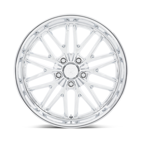 US Mag 1PC U140 Santa Cruz 22x9 Chrome Wheel with 5x127 Bolt Pattern and 78.1mm Center Bore