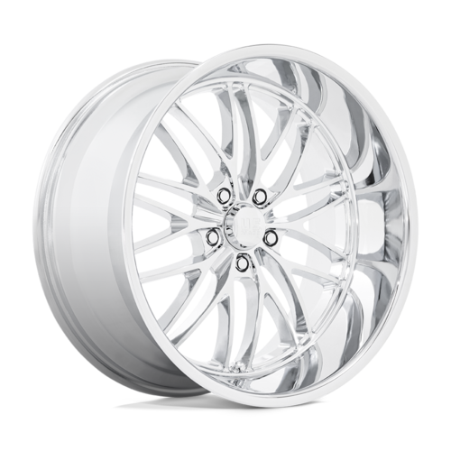 US Mag 1PC U140 Santa Cruz 22x10.5 Chrome Wheel with 5x127 Bolt Pattern