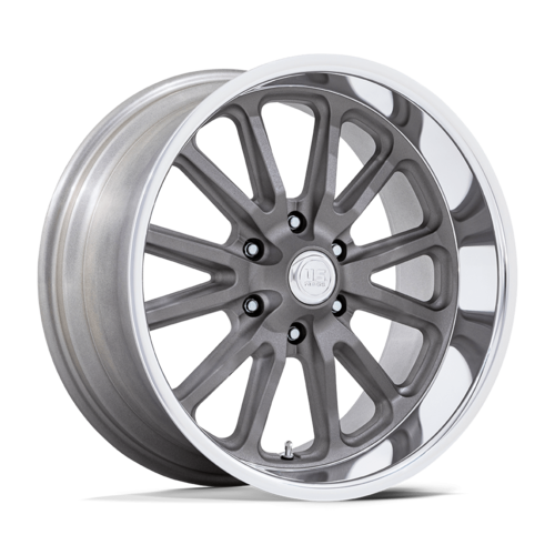 US Mag 1PC UC145 Rambler 6 20x8 Matte Gunmetal Wheel with Diamond Cut Lip