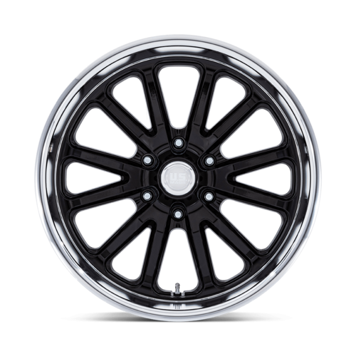 US Mag 1PC UC145 Rambler 6 20x8 Gloss Black with Diamond Cut Lip Wheel
