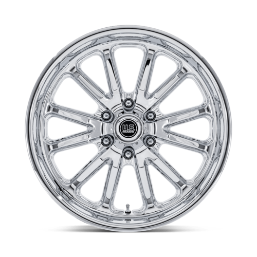 US Mag 1PC Ramblor 6 Wheel - 20x9.5 Inches, 6x139.7 Bolt Pattern, +1mm Offset, Chrome Finish