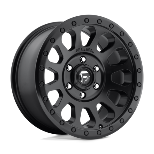 Fuel 1PC Vector 17x8.5 Matte Black Wheel with 6x139.7 Bolt Pattern and +7 Offset