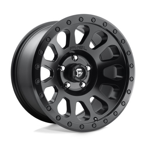 Fuel 1PC Vector 17x9 Matte Black Wheel -12 Offset 5x127 Bolt Pattern