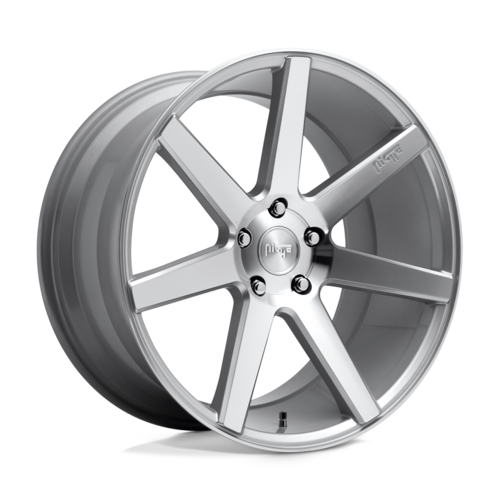 Niche 1PC M179 Verona 20x9 Silver Gloss Machined Wheel with 5x114.3 Bolt Pattern and +35 Offset