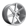 Niche 1PC M179 Verona 19x8.5 Inch Silver Gloss Machined Wheel with 5x114.3 Bolt Pattern & +35 Offset