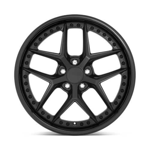 Niche 1PC M226 VICE 20x9 Gloss and Matte Black Wheel with 5x114.3 Bolt Pattern and +35 Offset