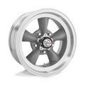American Racing Vintage VN105 Torq Thrust D 15x10 Wheel with Gray Finish and Mach Lip