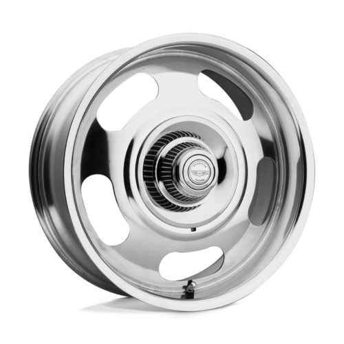 American Racing Vintage VN506 Rally 20x8 Polished Wheel with 5x120.65/5x127 Bolt Pattern and 78.10mm Center Bore