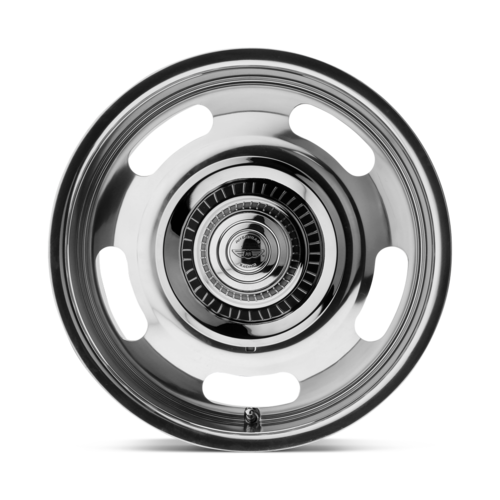 American Racing Vintage VN506 RALLY 17x9 Polished Alloy Wheel with 5x120.65/5x127 Bolt Pattern and 78.10mm Center Bore