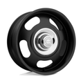 American Racing Vintage VN506 17x9 Satin Black Wheel with 5x120.65/5x127 Bolt Pattern and 78.10mm Center Bore