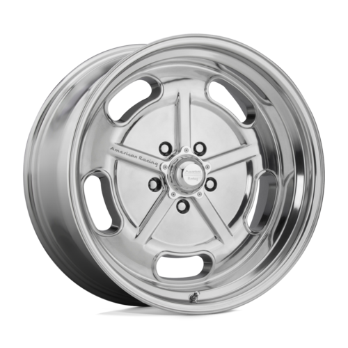 American Racing Vintage VN511 Salt Flat 17x8 Polished Wheel with 5x120.65 Bolt Pattern