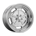 American Racing Vintage VN511 Salt Flat 17x7 Polished Wheel with 5x114.3 Bolt Pattern and 72.56mm Center Bore