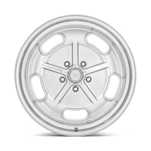 American Racing Vintage VN511 Salt Flat 17x7 Polished Wheel with 5x114.3 Bolt Pattern and 72.56mm Center Bore