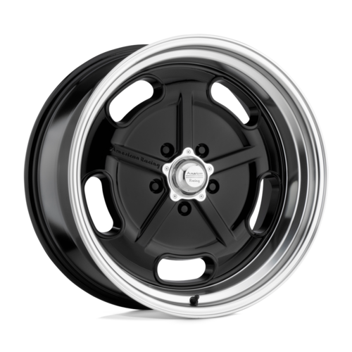American Racing Vintage VN511 Salt Flat 20x9.5 Inch Gloss Black with Diamond Cut Lip Wheels