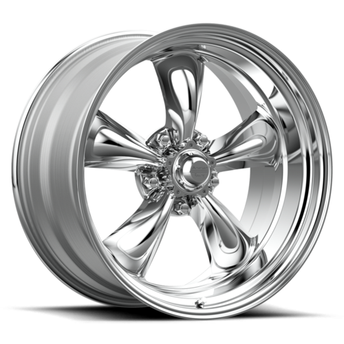 American Racing Vintage VN515 TT-II 1PC 15x7 Polished Wheel with 5x120.65 Bolt Pattern and -6 Offset