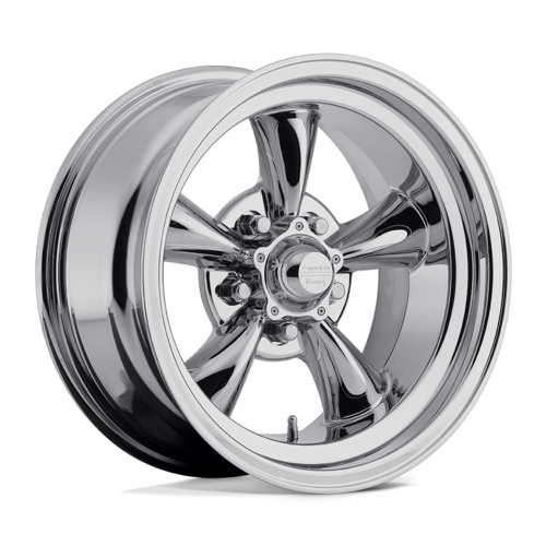 American Racing Vintage VN605 Torq Thrust D 15x10 Chrome Wheel with 5x120.65 Bolt Pattern