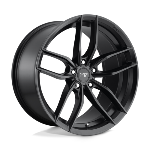 Niche 1PC M203 VOSSO 22x10.5 Matte Black Wheel with 5x127 Bolt Pattern and 71.50 Center Bore