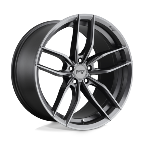 Niche 1PC M204 VOSSO 19x9.5 Matte Anthracite Wheel for BMW with 5x112 Bolt Pattern and +38 Offset