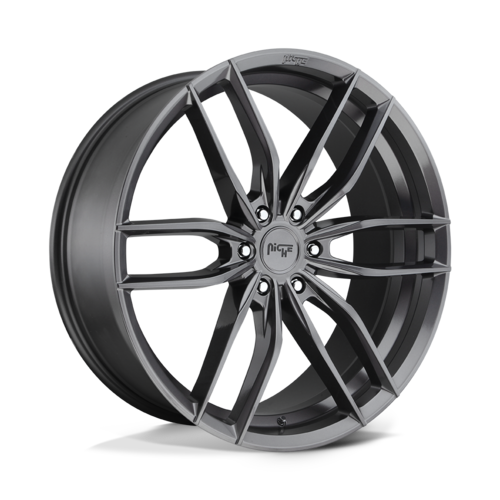 Niche 1PC VOSSO 20x9 Matte Anthracite Wheel with 6x132 Bolt Pattern and 74.5mm Center Bore