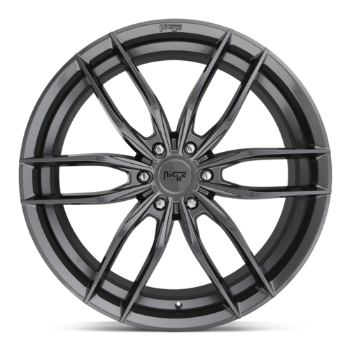 Niche 1PC VOSSO 20x9 Matte Anthracite Wheel with 6x132 Bolt Pattern and 74.5mm Center Bore