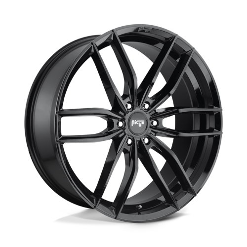 Niche 1PC M209 VOSSO 20x9 Gloss Black Wheel with 6x135 Bolt Pattern and 87.10mm Center Bore