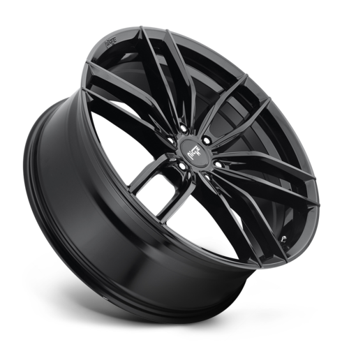 Niche 1PC VOSSO 20x9 Inch Gloss Black Alloy Wheel with 6x120 Bolt Pattern and 40mm Offset