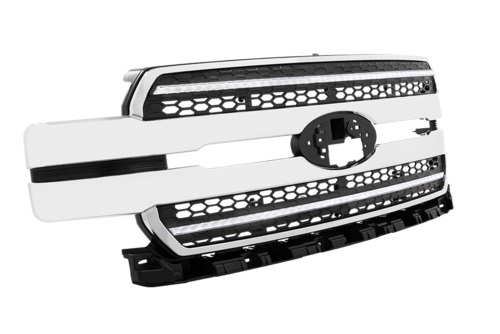 Morimoto Ford F150 2018-2020 Chrome White LED DRL Grille - Part XBG17