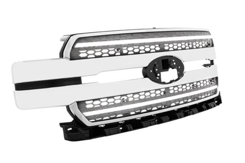 Morimoto Ford F150 2018-2020 Chrome White LED DRL Grille - Part XBG17
