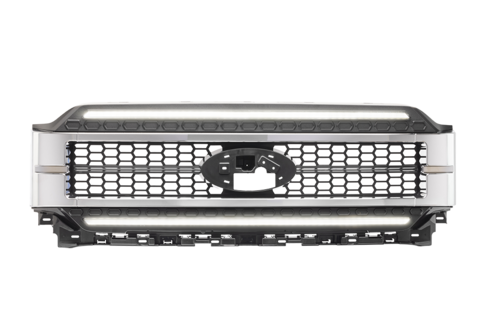 Morimoto Grille for Ford F-150 2021+ Chrome Finish with White DRL - Part XBG23