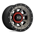 XD XD137 FMJ 17x9 Satin Black Wheel with Dark Tint Finish and -12mm Offset
