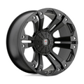 XD Monster XD778 18x9 Matte Black Wheel with 6x135/139.7 Bolt Pattern and 35mm Offset