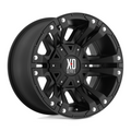 XD XD822 Monster II 18x9 Matte Black Off-Road Wheel with 6x135/6x139.7 Bolt Pattern and 18mm Offset