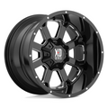 XD Buck 825 20x9 Gloss Black Milled Wheel - 5x127/5x139.7 Bolt Pattern, 0 Offset