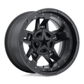 XD Rockstar III XD827 Matte Black 18x9 Wheel with 5x114.3/5x127 Bolt Pattern and 72.56mm Center Bore