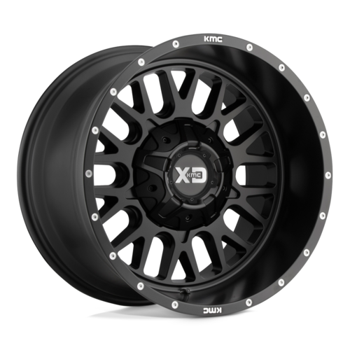 XD XD842 Snare Satin Black 20x10 Inch Wheel with -18mm Offset and 5x127/5x139.7 Bolt Pattern