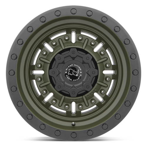 Black Rhino Hard Alloys BR Abrams 17x8.5 Olive Drab Green Off-Road Wheel