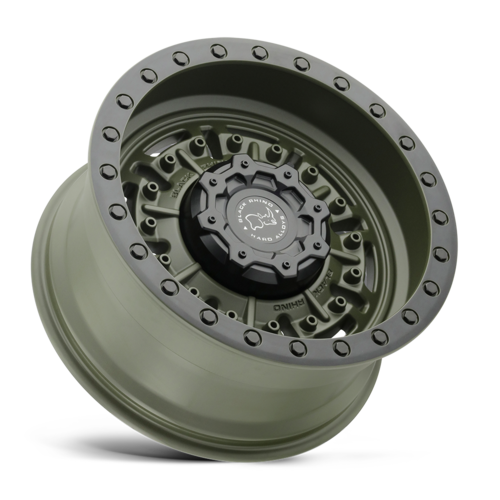 Black Rhino Hard Alloys BR Abrams 17x8.5 Olive Drab Green Off-Road Wheel