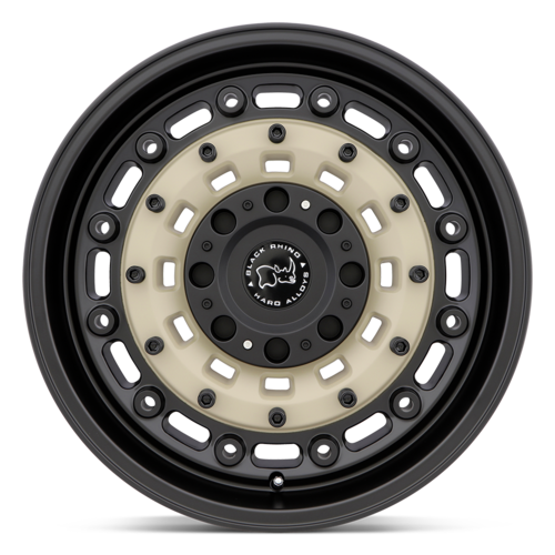 Black Rhino Hard Alloys Arsenal 17x8 Wheel with Sand on Black Finish and 6x130 Bolt Pattern