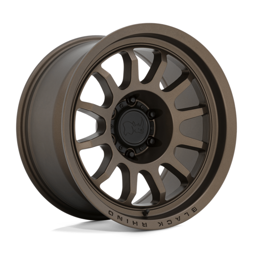 Black Rhino Hard Alloys RAPID 17x8.5 Matte Bronze Wheel with 6x139.7 Bolt Pattern and Zero Offset