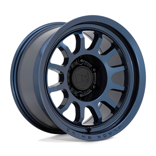 Black Rhino Hard Alloys RAPID 17x8.5 Midnight Blue Wheel with 5x150 Bolt Pattern and +10 Offset