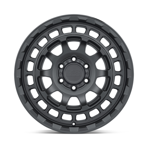 Black Rhino Hard Alloys BR Chamber 18x9.5 Matte Black Wheel with -18 Offset and 6x139.7 Bolt Pattern