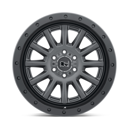 Black Rhino Hard Alloys DUGGER 20x9 Wheel with Gun Black Finish and 6x139.7 Bolt Pattern
