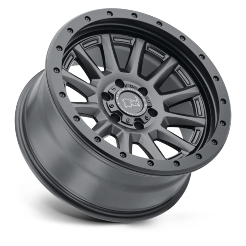 Black Rhino Hard Alloys DUGGER 17x8.5 Gun Black Wheel with -18 Offset and 5x114.3 Bolt Pattern