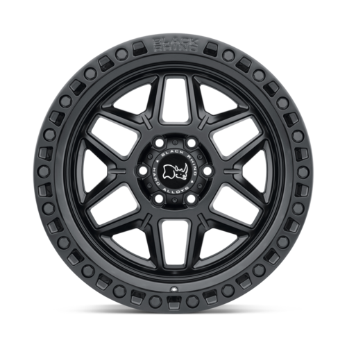 Black Rhino Hard Alloys KELSO 18x9 Matte Black Wheel with 6x135 Bolt Pattern and +12 Offset