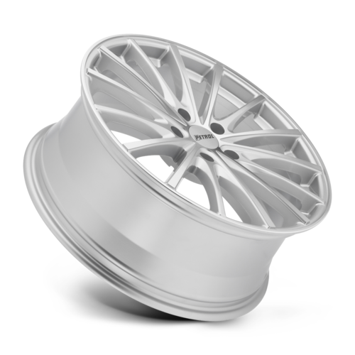 Petrol PE P3A 19x8 Silver Machined Face Alloy Wheel with 5x120 Bolt Pattern and +35 Offset
