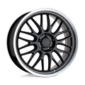Petrol PE P4C 18x8 Inch Gloss Black Machined Cut Lip Alloy Wheel with 5x112 Bolt Pattern and 66.56mm Center Bore