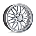 Petrol P4C 18x8 Silver Machined Face & Lip Wheel with 5x110 Bolt Pattern and +40 Offset