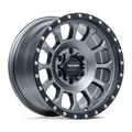 Pro Comp Alloys PA34 Rockwell 17x8.5 Matte Graphite with Black Lip Wheel