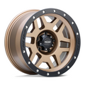 Pro Comp Alloys PA41 Phaser 17x9 Matte Bronze with Black Lip Wheel